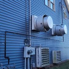 Commercial exhaust fans and HVAC units